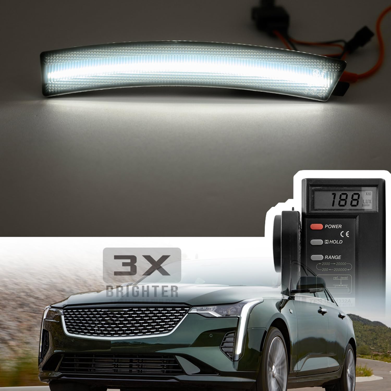 Amazon.com: NSLUMO Led Side Marker Lights Compatible w/Cadillac